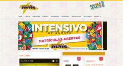 Desktop Screenshot of maisprevestibular.com.br