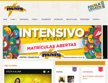 Tablet Screenshot of maisprevestibular.com.br